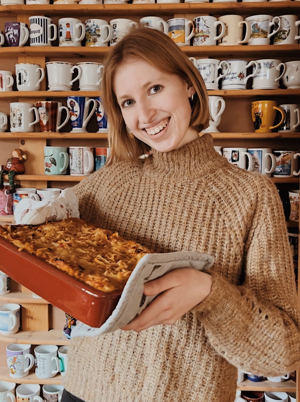 Veganer Kaiserschmarrn mit Apfelmus